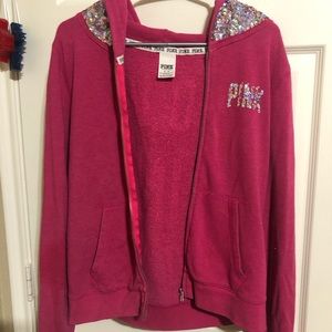 SEQUINED PINK JACKET